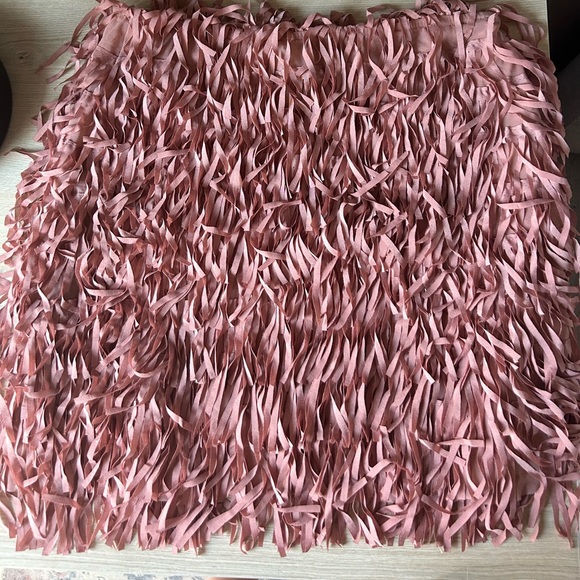 Zara Dresses & Skirts - Zara Fringe Skirt